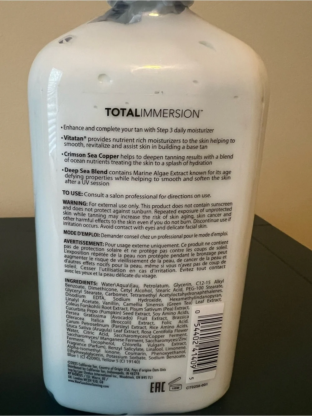Total Immersion Tan Extender Body Wash & Moisturizer